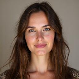 Portrait of Aoife Murphy, Head Designer, with a thoughtful expression